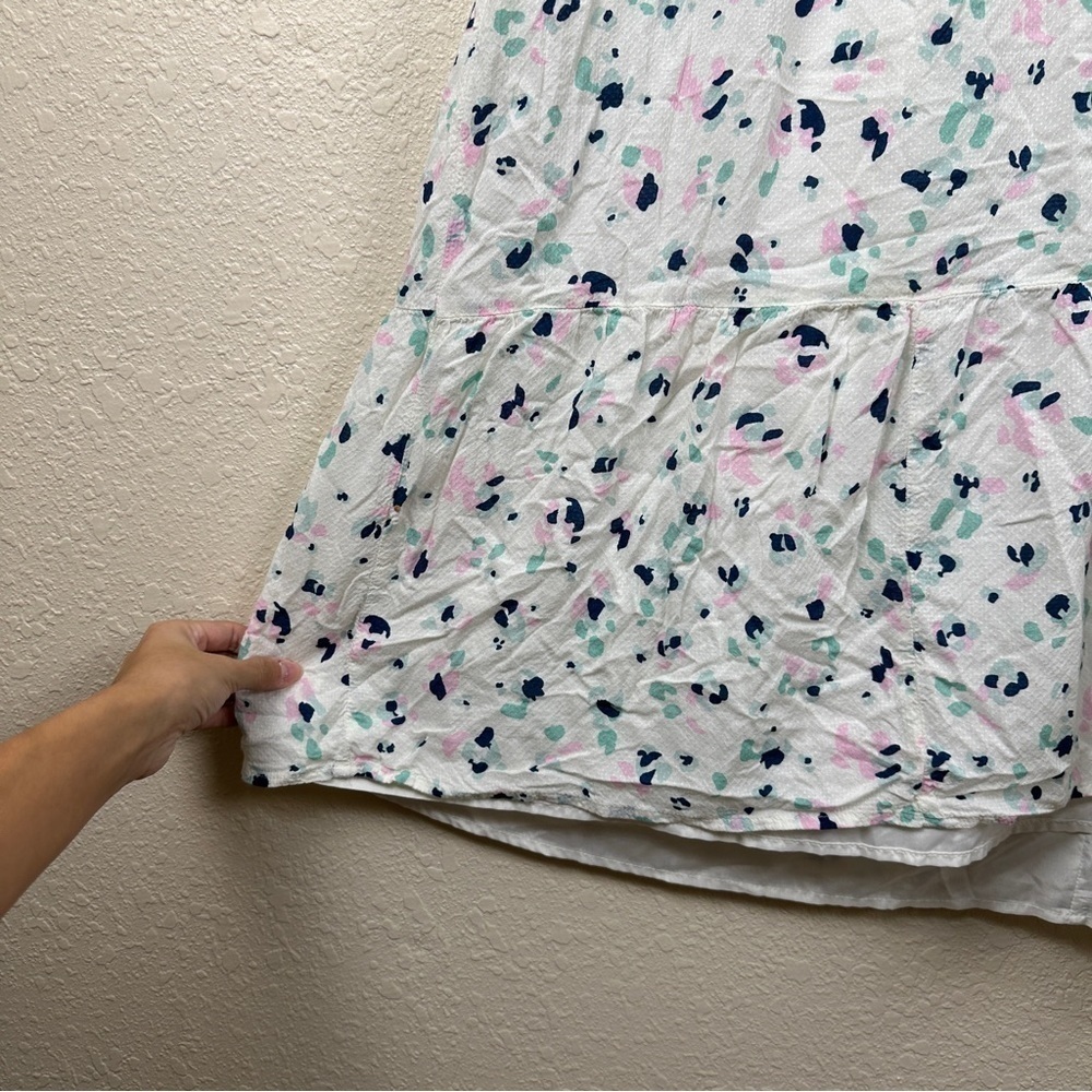 Target A New Day Target Abstract Print V-Neck Lon… - image 5